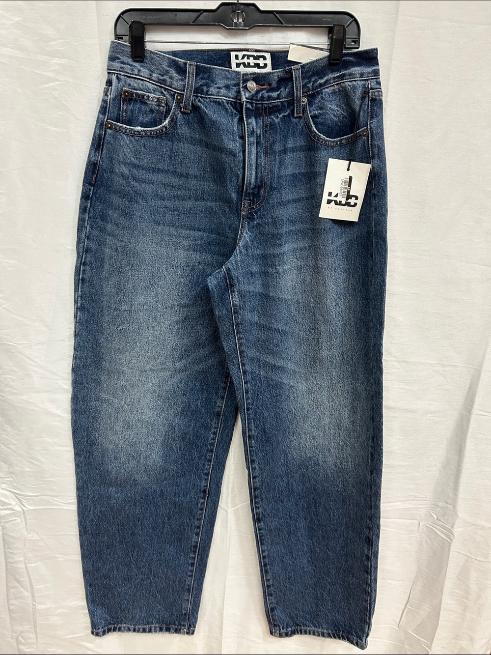 KBB by Kahlana Barrel Leg Jeans Size 6 NWT - Picture 2 of 9